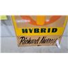 Image 4 : Funk's G Hybrid "Richard Nussey" Seed Corn Advertising Sign 20”×28” fiberglass 1977