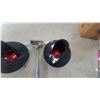 Image 5 : Railroad Crossing Signal Head Assembly with Dual Flashing Red Lights and Crossbar Mount