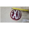 Image 2 : Vintage Rounded Glass Exit Cover Lens, 6” Diameter