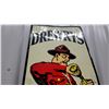 Image 4 : Drewrys Dry Ginger Ale, Lime Rickey, and Crystal Soda Embossed Tin Mountie Sign