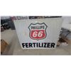 Image 1 : 1956 Phillips 66 Fertilizer metal Dealership Sign with Shield Logo 48”×60”