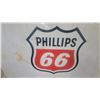 Image 2 : 1956 Phillips 66 Fertilizer metal Dealership Sign with Shield Logo 48”×60”