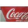 Image 2 : Vintage Coca-Cola "Always Refreshing" Metal embossed Advertising Sign, 1940s-1950s 59”×36”