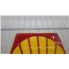 Image 3 : Vintage Shell Oil Company Vacuum-Formed Plastic Pecten Logo Sign Face 60”×60”