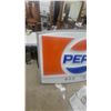Image 4 : Vintage Pepsi Illuminated Light-Up Box Sign with Globe Logo, 2-Sided