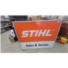 Image 1 : Stihl Sales and Service Illuminated Dealership Sign 49”×62”