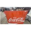 Image 3 : Vintage "Enjoy Coca-Cola" Single-Sided Painted Metal Advertising Sign, circa 1950s-1960s 44”×44”