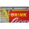 Image 2 : 1940s “Drink Coca-Cola Ice Cold” Porcelain Advertising Sign, 20” × 28”