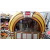 Image 3 : Wurlitzer 1080” Colonial" Jukebox, 1947, with Arched Glass Window and Starburst Speaker Grille
