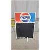 Image 1 : 1972 Pepsi-Cola Metal Menu Advertising Chalkboard 19”×27”