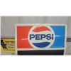 Image 2 : 1972 Pepsi-Cola Metal Menu Advertising Chalkboard 19”×27”