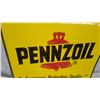 Image 3 : Pennzoil "Ask for It" Yellow Advertising Sign with Performance Protection Quality Tagline 24”×36”