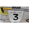 Image 3 : Vintage Ontario "The King's Highway 3” Metal Provincial Road Sign with St. Edward's Crown