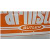 Image 4 : Vintage Butler Farmstead Metal Advertising Sign18”×24”