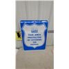 Image 1 : C.O.P.P. Citizens on Patrol Program "This Area Protected by Citizens on Patrol" Metal Sign
