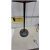 Image 7 : Capsule Vending Machine, $1 Loonie Coin Operated, Red and Chrome on Black Pole Stand 57” tall