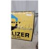 Image 6 : Sherritt Fertilizer Sold Here Vintage Metal Advertising Sign 24”×36”