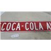 Image 3 : Embossed Coca-Cola Ave Metal Street Sign, Red and White 6”×36” Modern