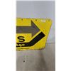 Image 4 : MFS Stor-Age "The World's Grainkeeper" Vintage Metal Advertising Sign 72”×34”