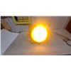 Image 1 : Single-Section Yellow LED Traffic Signal Beacon Warning Light, Cast Aluminum, Pole Mount Working