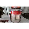 Image 3 : Rock-Ola Tempo I Model 120 Wallbox Jukebox Selector, 1959, Chrome and Red, 120 Selections