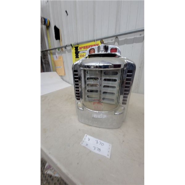 Rock-Ola hi Fidelity Selection Chrome Jukebox Wall Box Remote Selector
