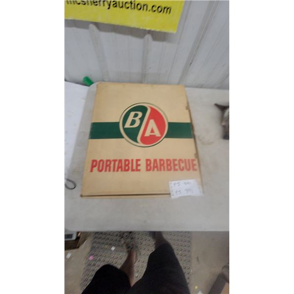 B/A Portable Barbecue in Original Box with Green and Red Logo