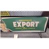 Image 3 : Vintage MacDonald's Export "Canada's Finest Cigarette" Cardboard Advertising Sign, with Metal frame