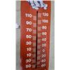 Image 4 : Vintage American Brakeblok Metal Advertising Thermometer with Stopper Dog