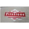 Image 1 : Firestone Tires “Choice of Champions” Metal Advertising Sign, 1950s
