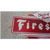 Image 4 : Firestone Tires “Choice of Champions” Metal Advertising Sign, 1950s