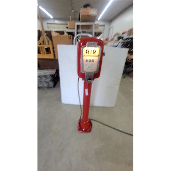 Eco Tireflator Air Pump on Stand, Lights Up
