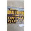 Image 3 : Agency for The National Farming Machinery Limited Metal Sign, 11.6”×29.6”