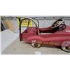 Image 10 : Vintage Red Fire and Rescue Metal Pedal Car, “Engine No 7” Decals
