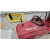Image 3 : Vintage Red Fire and Rescue Metal Pedal Car, “Engine No 7” Decals
