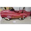 Image 5 : Vintage Red Fire and Rescue Metal Pedal Car, “Engine No 7” Decals