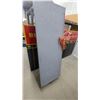 Image 4 : Vintage Barber Pole in Clear Cylindrical Case, Red, White and Blue Stripes, 72”