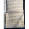 Image 7 : Handwritten Legal Document with Blue Revenue Stamp, Signed by John Locke