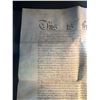 Image 13 : 19th Century Handwritten Will and Testament Document