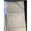 Image 6 : 19th Century Handwritten Will and Testament Document