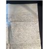 Image 7 : 19th Century Handwritten Will and Testament Document