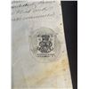 Image 8 : 1817 English Handwritten Vellum Indenture with Wax Seal