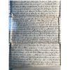 Image 5 : 19th Century Handwritten Last Will and Testament Document