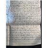 Image 7 : 19th Century Handwritten Last Will and Testament Document
