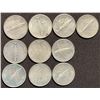 Image 1 : 10 1967 Canadian Centennial Silver Dimes