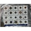 Image 2 : World Coin Collection in Cardboard Holders, 62 Pieces