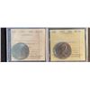 Image 1 : 1970 and 1971 Canada 50 Cent Coins MS-64