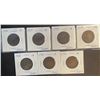 Image 1 : 1916-1920 Canadian Large Cent Copper Coins (7)