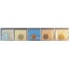 Image 1 : 5 Certified Canadian Loon Dollar Coins (1994–2001, MS-64)