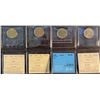 Image 2 : 1988, 89, 92 Four Canadian One Dollar Coins, ICCS Graded